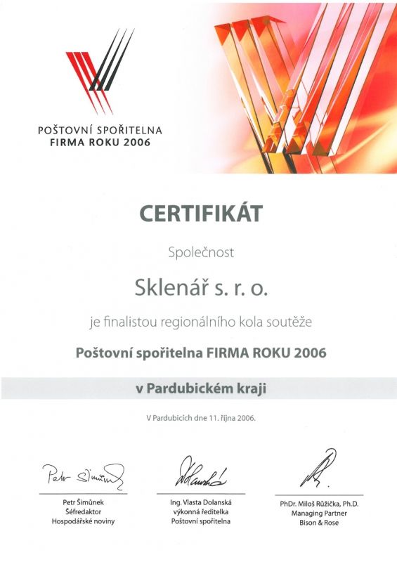 Finalista firmy roku 